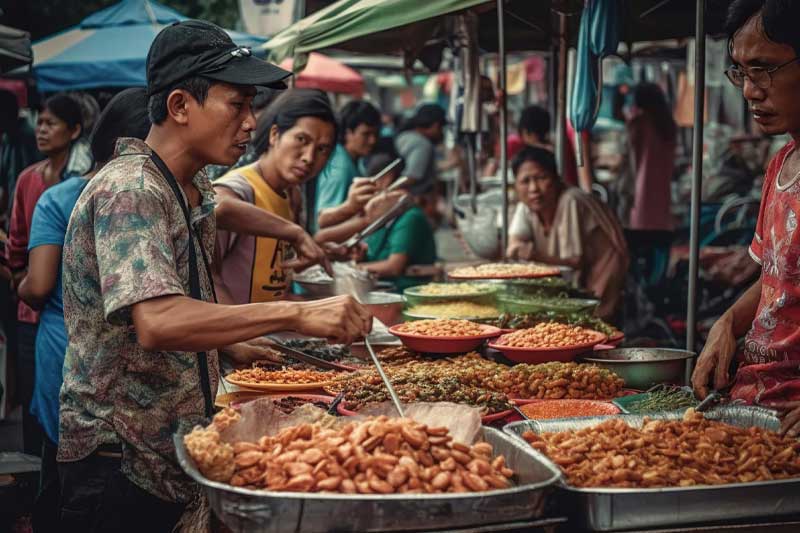 بازار چانه زنی و دیویسوریا در فیلیپین